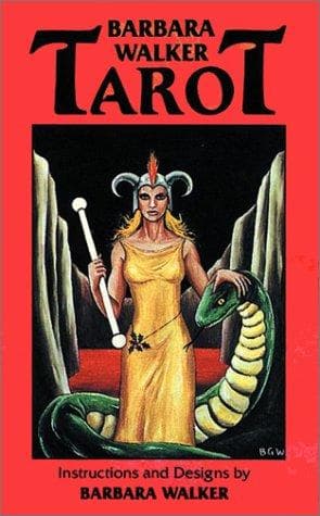 Tapa de Barbara Walker Tarot Deck