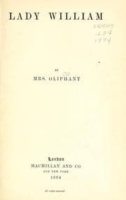 Tapa de Lady William
