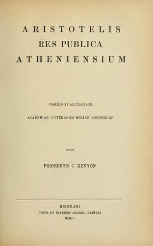 Tapa de Res Publica Atheniensium ...