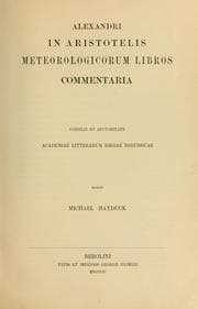 Tapa de Commentaria in Aristotelem graeca