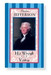 Tapa de Thomas Jefferson, his words and vision