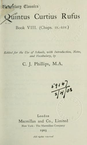 Tapa de Book VIII (Chaps. ix-xiv)