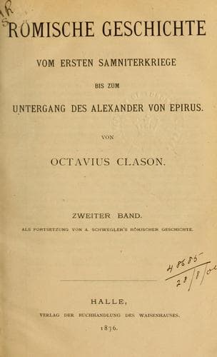 Tapa de Römische Geschichte