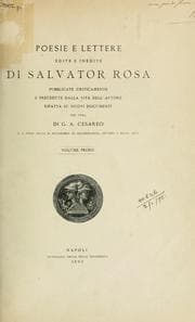 Tapa de Poesie e lettere edite e inedite