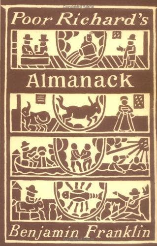 Tapa de Poor Richards Almanack
