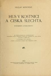 Tapa de Hus v Kostnici a česká šlechta