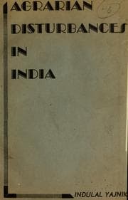 Tapa de Agrarian disturbances in India