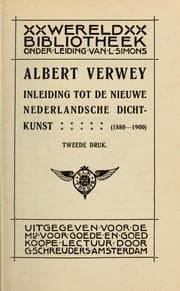 Tapa de Inleiding tot de nieuwe Nederlandsche dichtdunst, 1880-1900