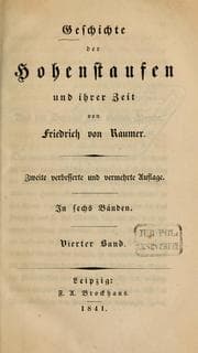 Tapa de Geschichte der Hohenstaufen und ihrer Zeit