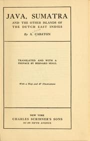 Tapa de Java, Sumatra and the other islands of the Dutch East Indies