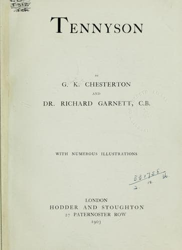Tapa de Tennyson