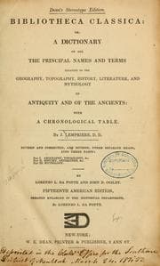 Tapa de Bibliotheca classica