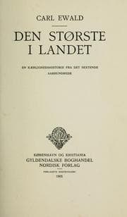 Tapa de Den største i landet