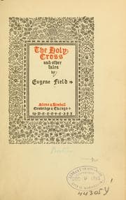 Tapa de The holy cross, and other tales