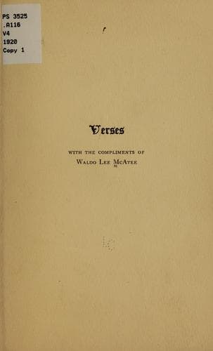 Tapa de Verses
