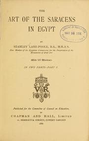 Tapa de The art of the Saracens in Egypt