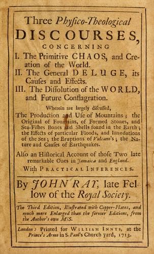 Tapa de Three physico-theological discourses