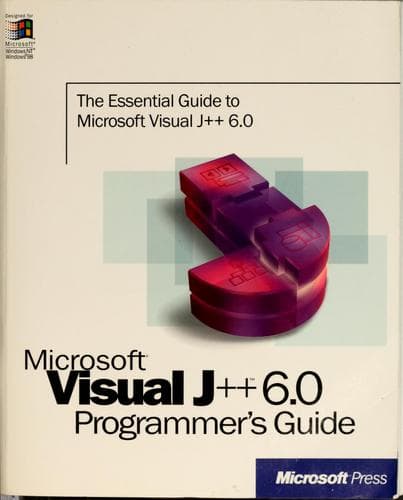 Tapa de Microsoft Visual J++ 6.0 programmer's guide