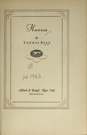 Tapa de Hanna