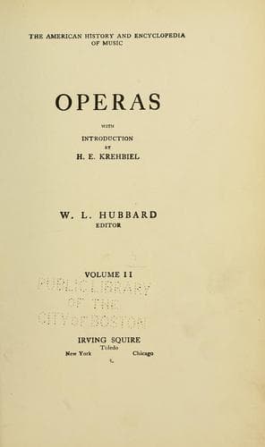 Tapa de Operas