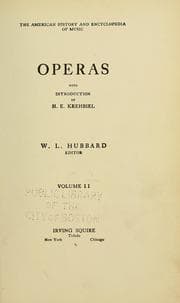 Tapa de Operas