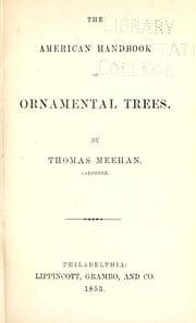 Tapa de The American handbook of ornamental trees