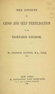Tapa de The effects of cross and self fertilisation in the vegetable kingdom