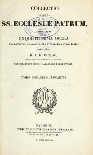 Tapa de [Omnia quae extant juxta Benedictinorum versionem]