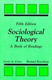 Tapa de Sociological theory