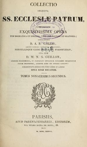 Tapa de [Omnia quae extant juxta Benedictinorum versionem]