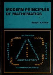 Tapa de Modern principles of mathematics