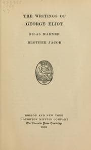 Tapa de The writings of George Eliot