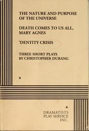 Tapa de The nature and purpose of the universe, Death comes to us all, Mary Agnes, 'Dentity crisis