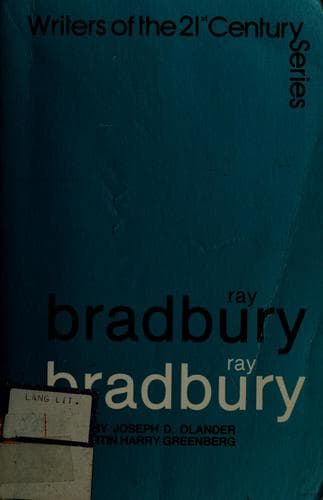 Tapa de Ray Bradbury