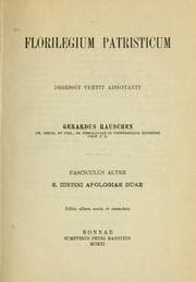 Tapa de S. Iustini apologiae duae