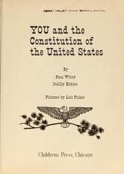 Tapa de You and the Constitution of the United States