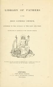 Tapa de The homilies of S. John Chrysostom on the Epistles of St. Paul the Apostle to Timothy, Titus, and Philemon