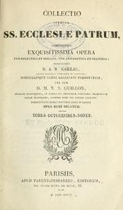 Tapa de [Omnia quae extant juxta Benedictinorum versionem]