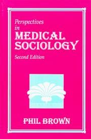 Tapa de Perspectives in medical sociology