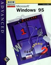 Tapa de New perspectives on Microsoft Windows 95