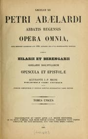 Tapa de Opera omnia