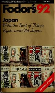 Tapa de Fodor's92 Japan