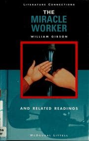 Tapa de The Miracle Worker and Related Readings