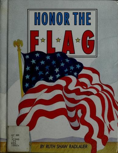 Tapa de Honor the flag