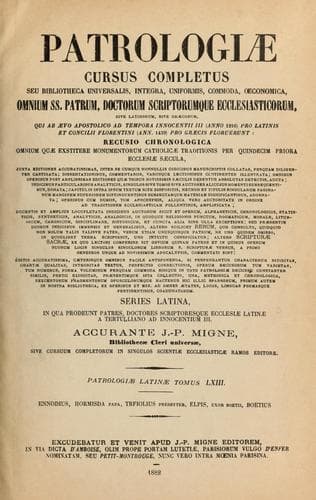 Tapa de Opera omnia