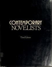 Tapa de Contemporary novelists