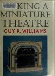 Tapa de Making a miniature theatre