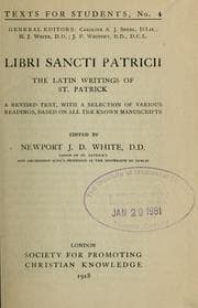 Tapa de Libri Sancti Patricii
