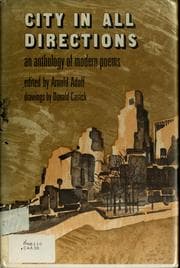 Tapa de City in all directions; an anthology of modern poems