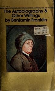 Tapa de The autobiography and other writings